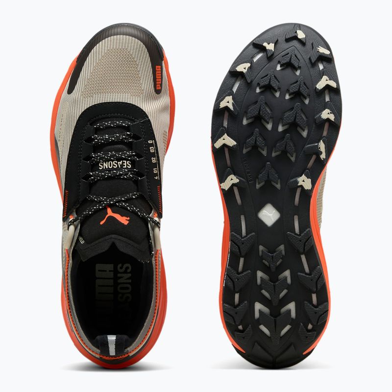 Férfi futócipő PUMA Voyage Nitro 3 Tech desert dust/flame flicker 11