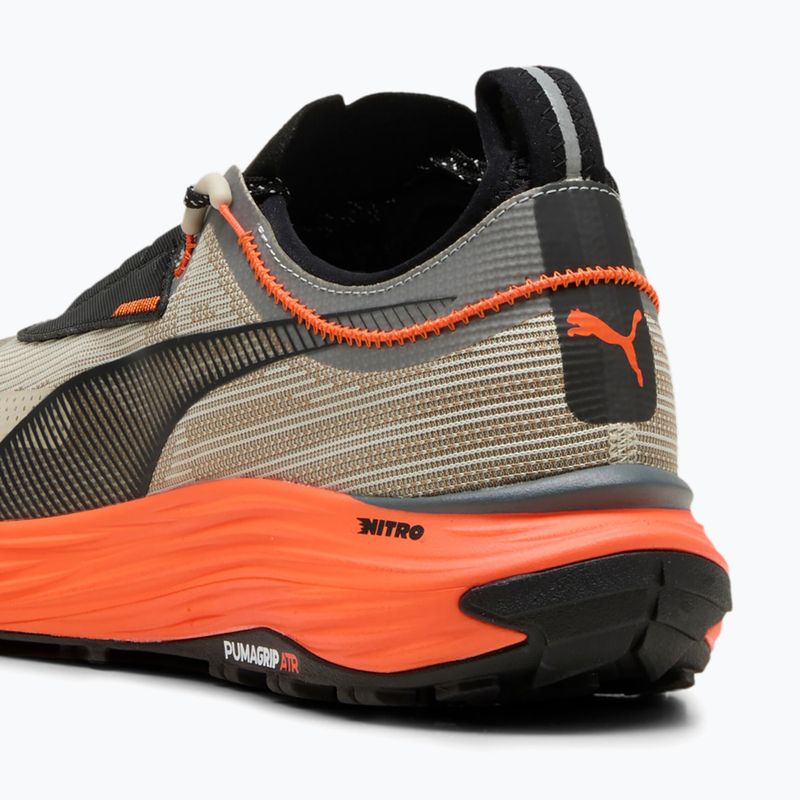 Férfi futócipő PUMA Voyage Nitro 3 Tech desert dust/flame flicker 13