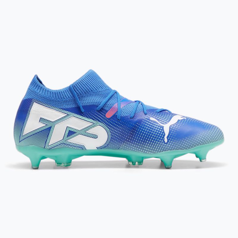 Futballcipő PUMA Future 7 Match MxSG blue mazing/puma white/electric peppermint 3