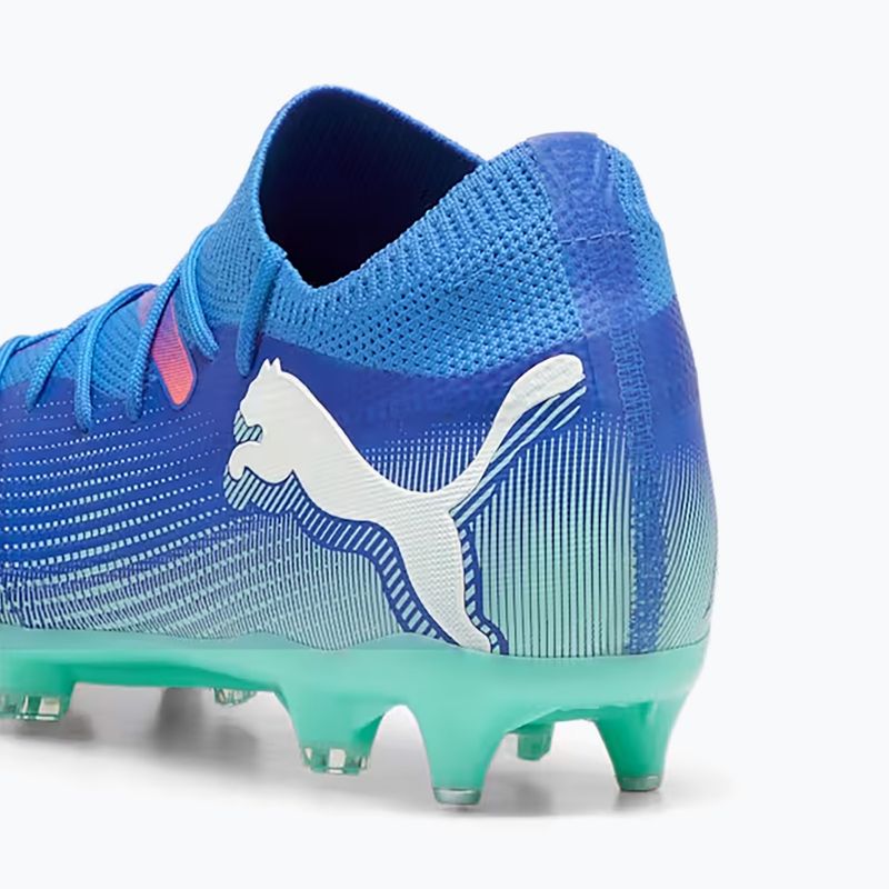 Futballcipő PUMA Future 7 Match MxSG blue mazing/puma white/electric peppermint 6