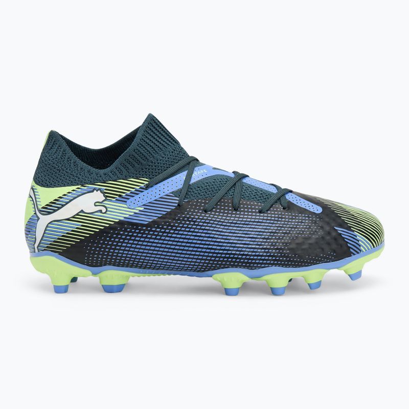 PUMA Future 7 Pro FG/AG Jr gyermek futballcipő szürke égbolt/puma fehér 2