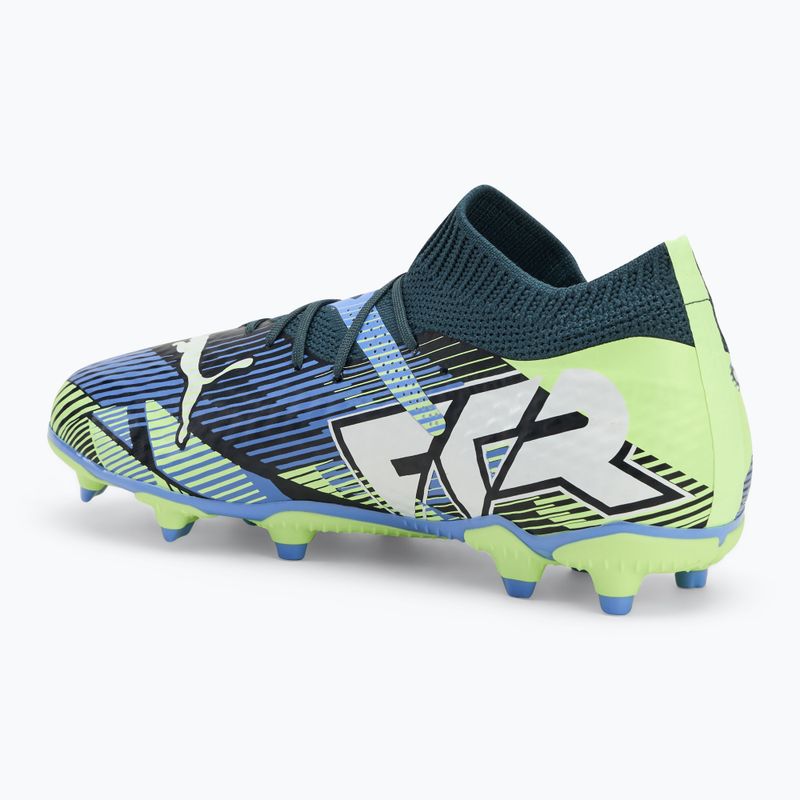 PUMA Future 7 Pro FG/AG Jr gyermek futballcipő szürke égbolt/puma fehér 3