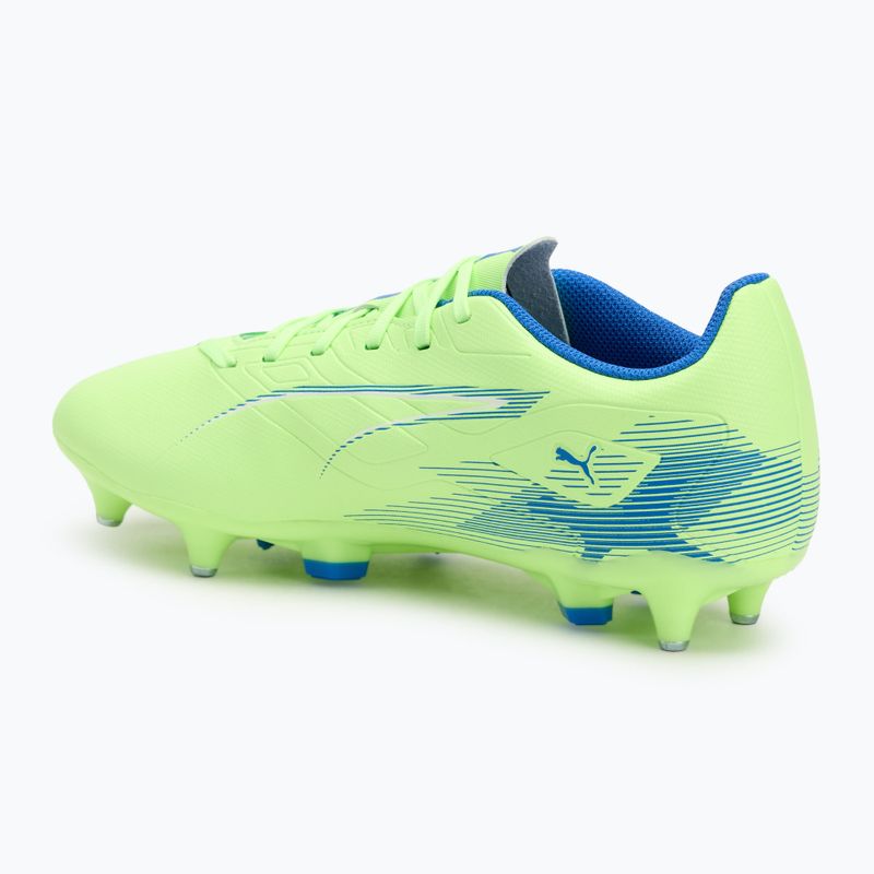 PUMA Ultra 5 Play MxSG pezsgő alma/puma fehér futballcipő 3