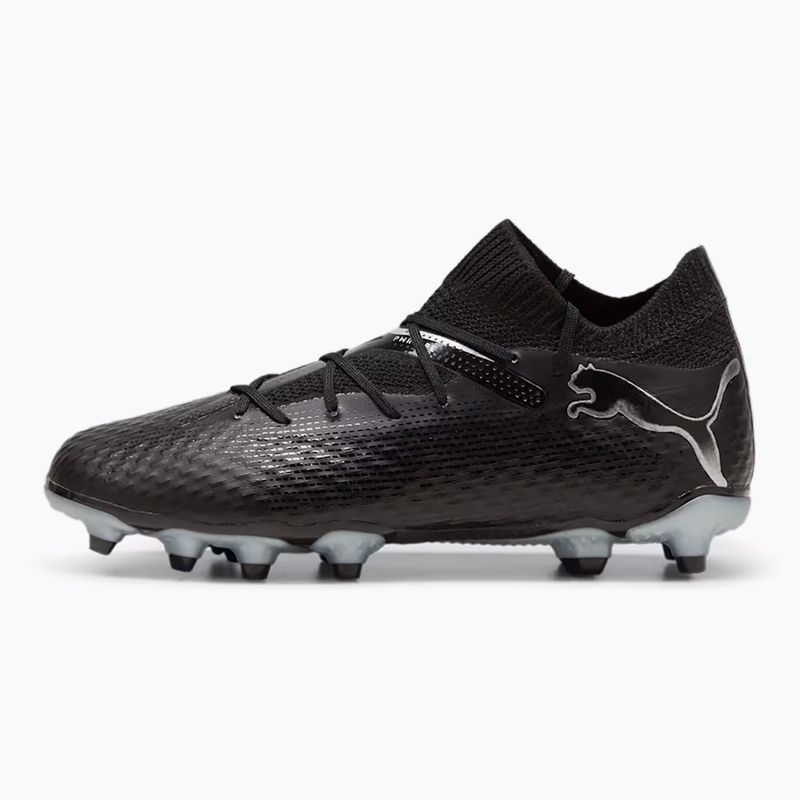 PUMA Future 7 Pro FG/AG Jr gyermek futballcipő puma fekete/puma ezüst 9