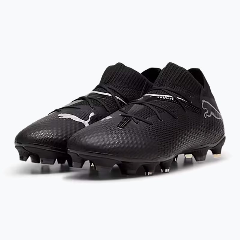 Férfi futballcipő PUMA Future 7 Pro FG/AG puma fekete/puma ezüst 8