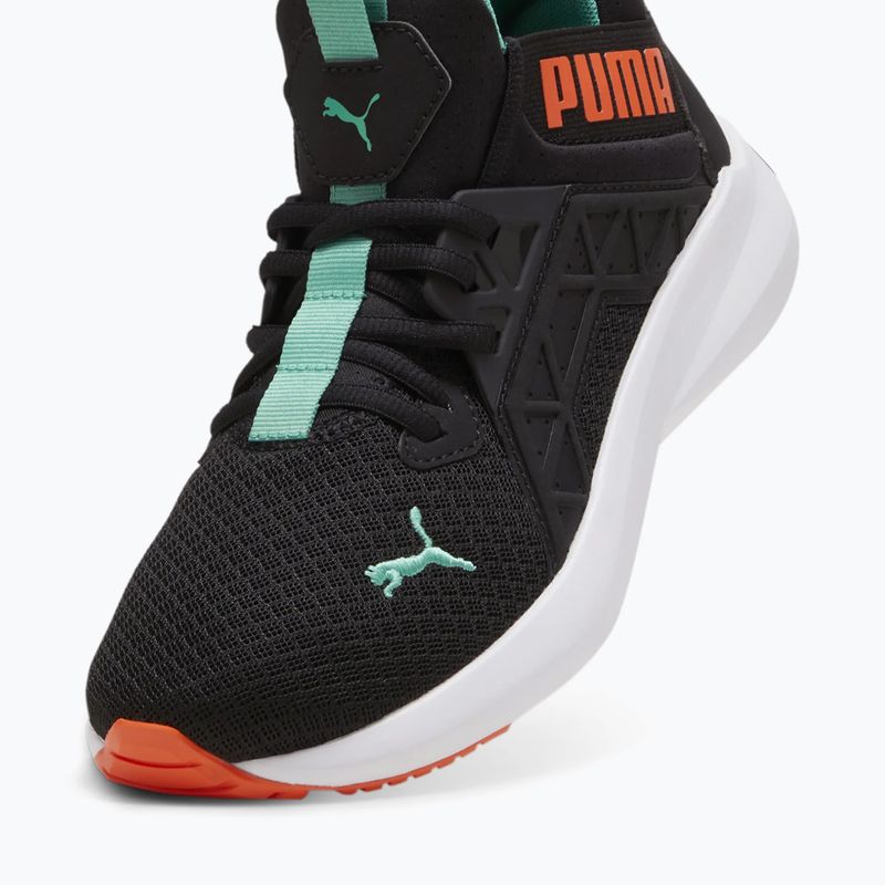 PUMA Softride Enzo NXT Jr gyermek cipő puma fekete / jade frost 5