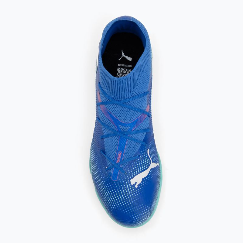Futballcipő PUMA Future 7 Match TT bluemazing/puma white/electric peppermint 8