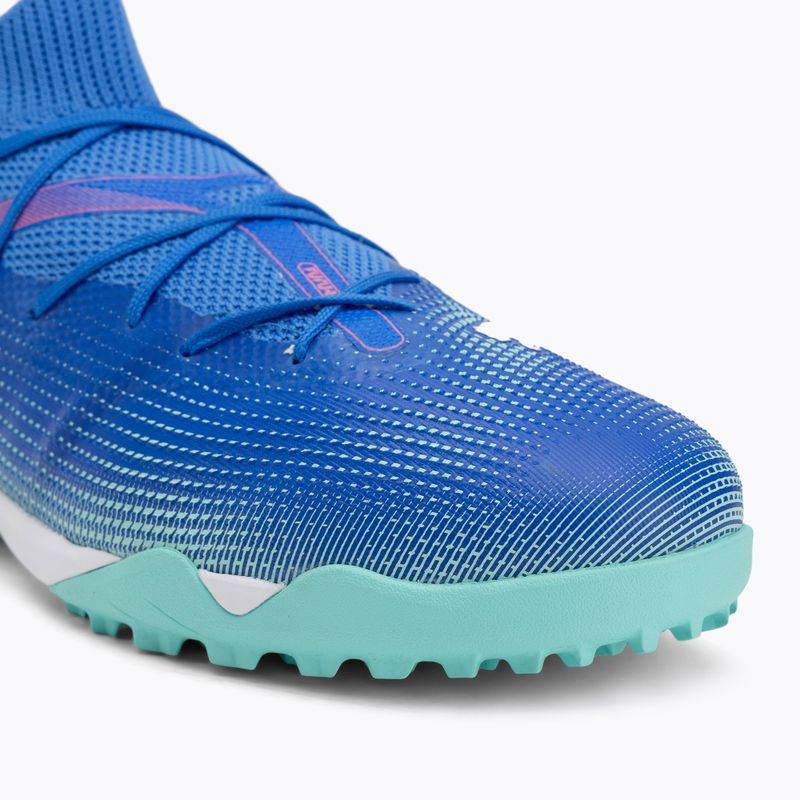 Futballcipő PUMA Future 7 Match TT bluemazing/puma white/electric peppermint 13