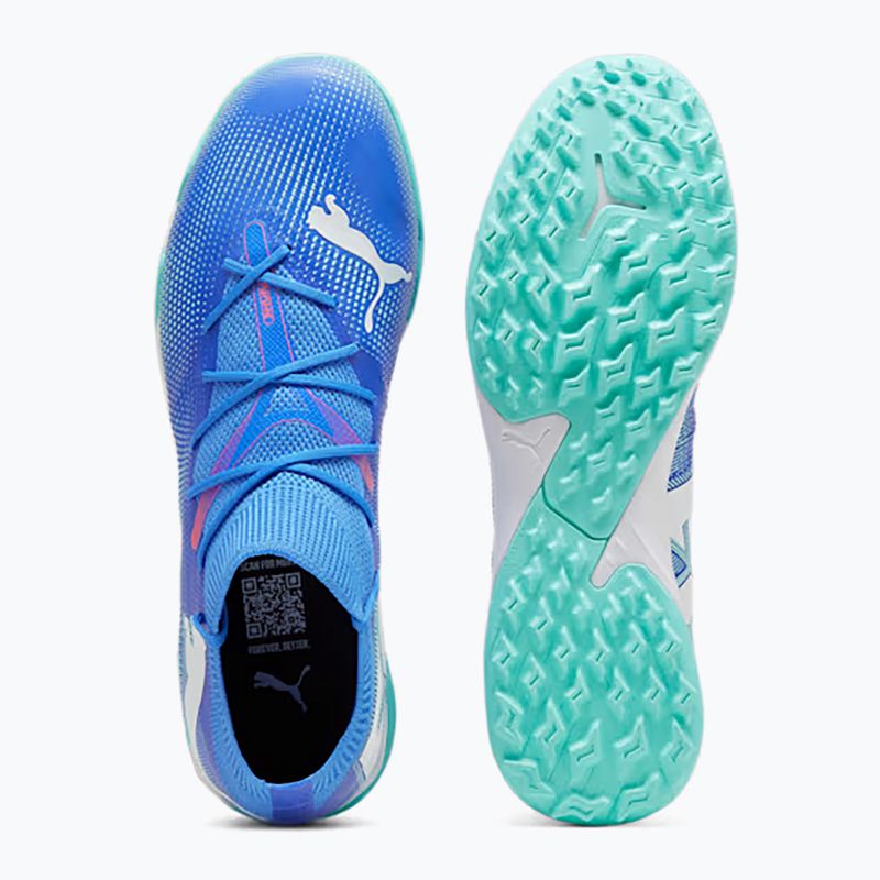 Futballcipő PUMA Future 7 Match TT bluemazing/puma white/electric peppermint 4