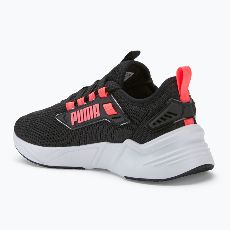 PUMA Retaliate 3 futócipő puma fekete/puma fehér/napsütéses ragyogás 3