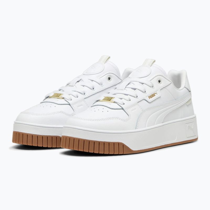 PUMA Carina Street Lux női cipő puma fehér/puma fehér/puma arany 9