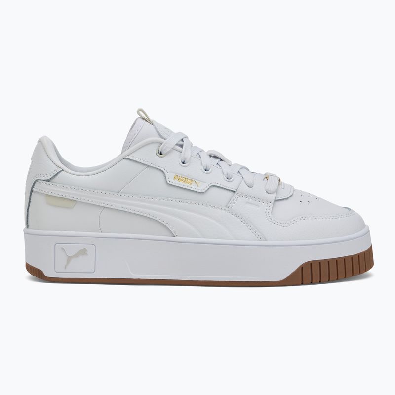 PUMA Carina Street Lux női cipő puma fehér/puma fehér/puma arany 2