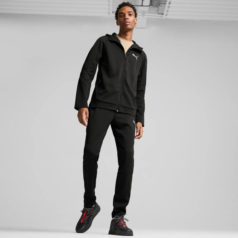 Férfi pulóver PUMA Evostripe Warm Hoodie FZ DK puma fekete puma fekete 4