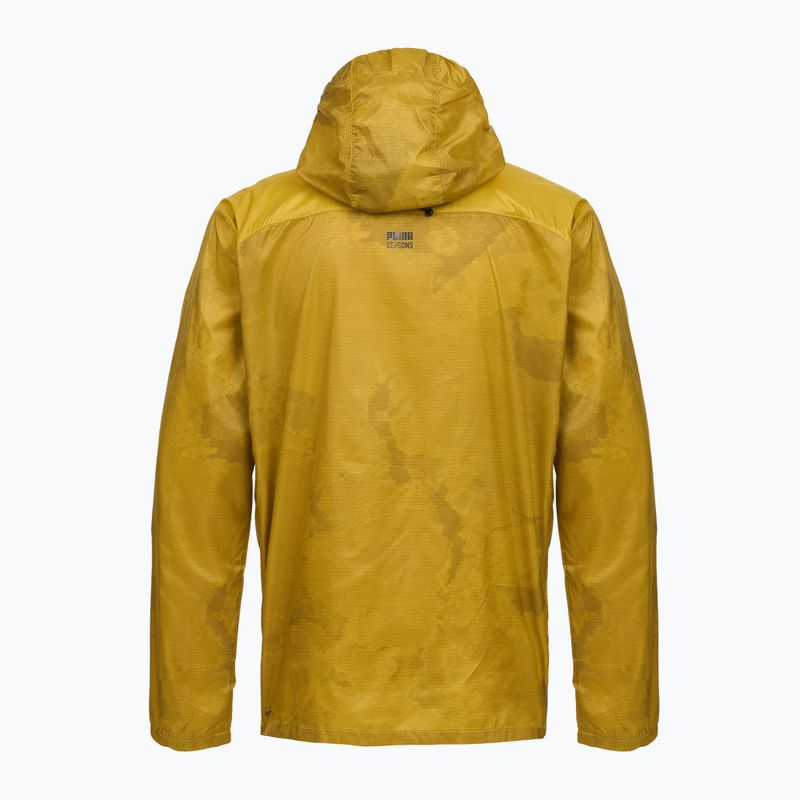 Férfi futókabát Puma Seasons Windcell Running Jacket gold 2