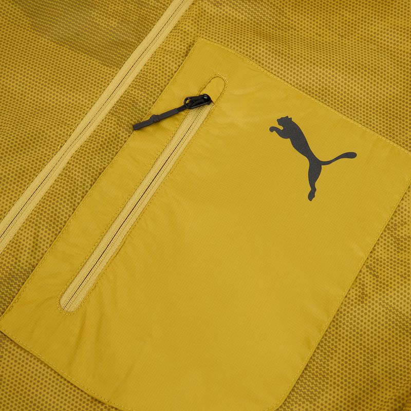 Férfi futókabát Puma Seasons Windcell Running Jacket gold 3