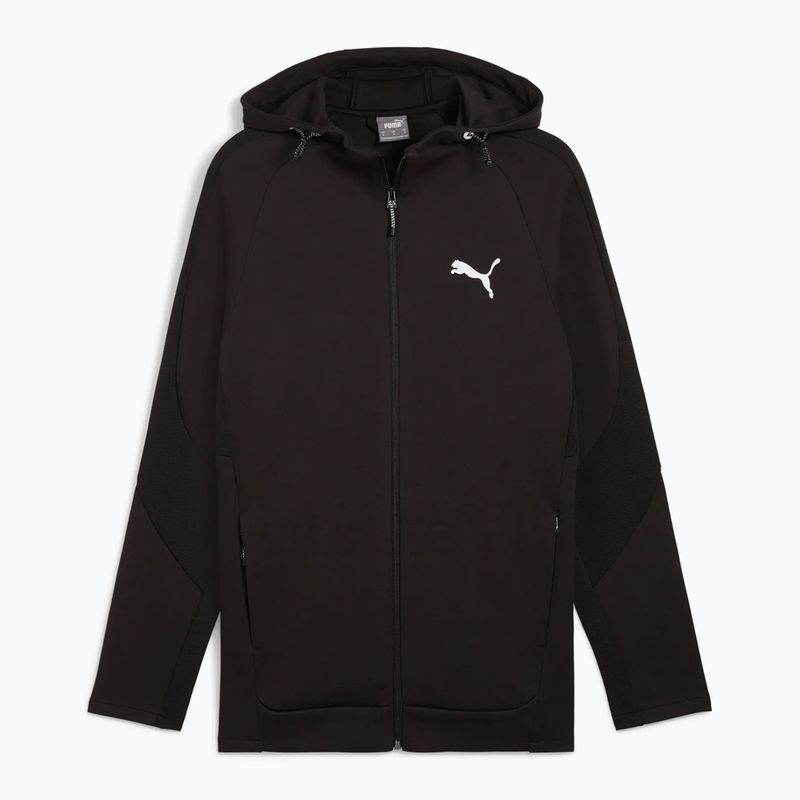 Férfi pulóver PUMA Evostripe Hoodie FZ DK puma fekete puma fekete