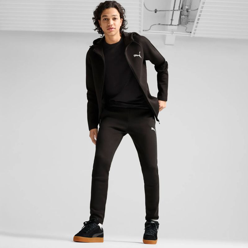 Férfi pulóver PUMA Evostripe Hoodie FZ DK puma fekete puma fekete 4