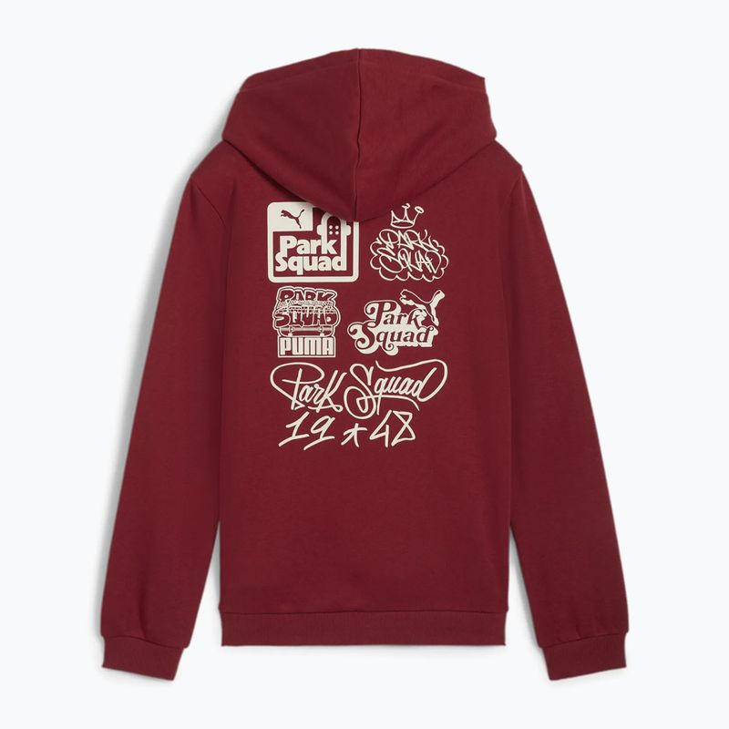 Gyermek pulóver PUMA ESS+MIS 90s Hoodie FL intenzív piros 2