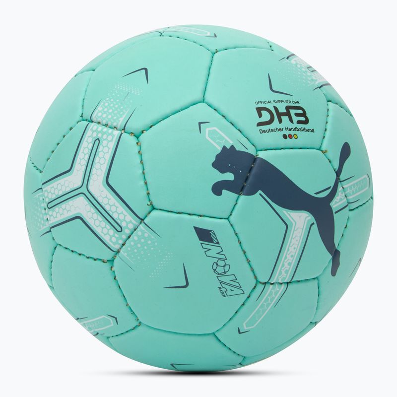 PUMA Nova Match elektromos kézilabda borsmenta/szürke égbolt/puma fehérebb méret 2 2