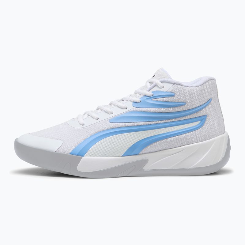 Férfi kosárlabda cipő PUMA Court Pro puma fehér/della robbla kék