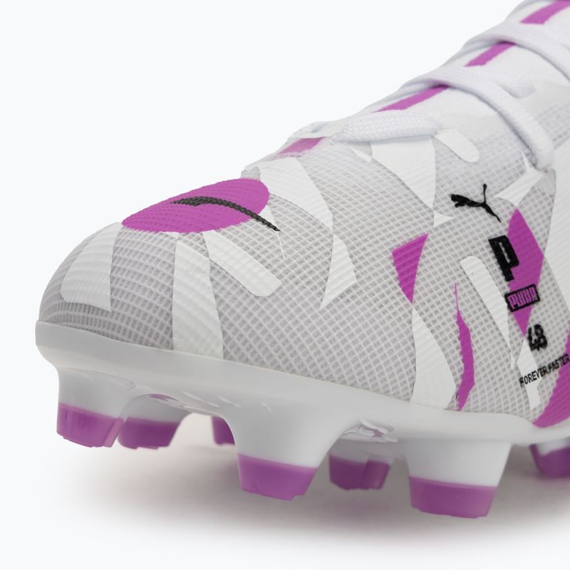 Férfi futballcipő PUMA Ultra 5 Match Forever FG/AG puma fehér/tiszta magenta/tollszürke/puma fekete 7