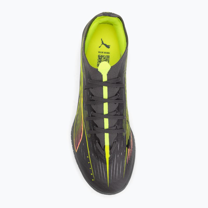 PUMA férfi futballcipő Ultra 5 Match TT matt öregített ezüst/sárga riasztás/puma öregített ezüst 5