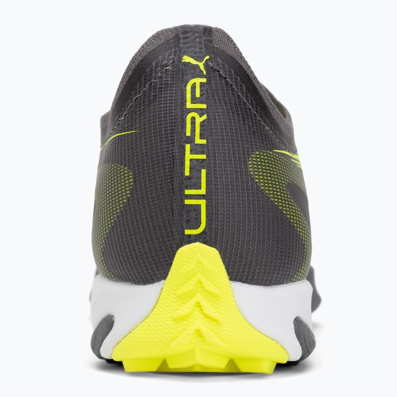 PUMA férfi futballcipő Ultra 5 Match TT matt öregített ezüst/sárga riasztás/puma öregített ezüst 6