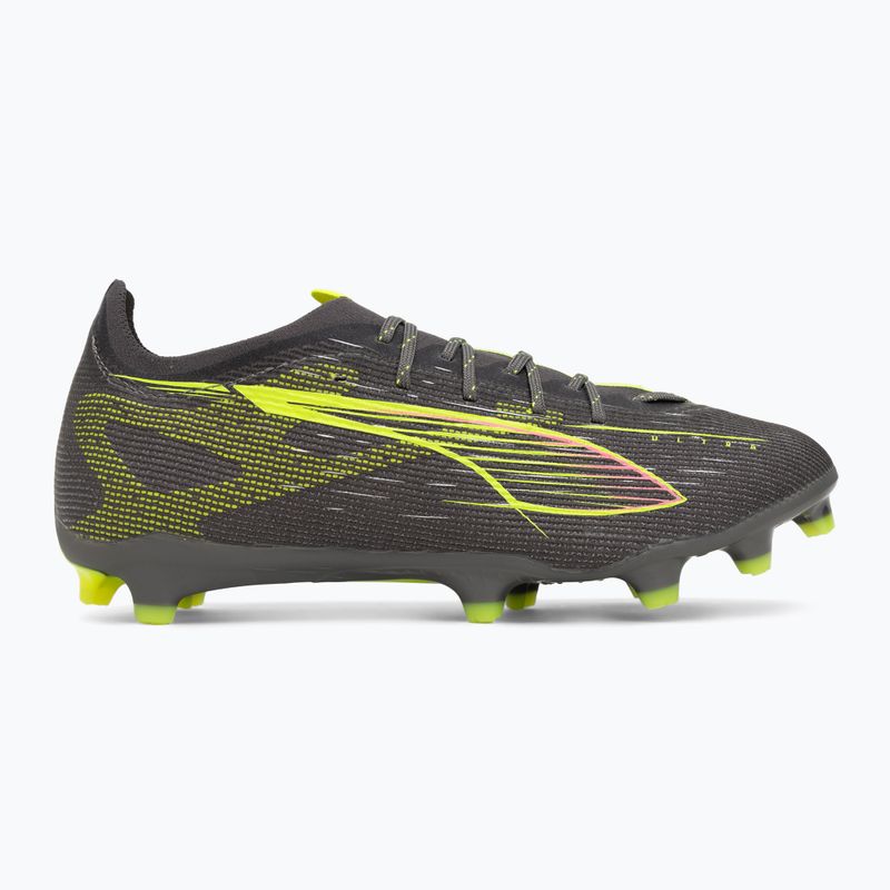 PUMA férfi futballcipő Ultra 5 Pro FG/AG matt öregedő ezüst/sárga riasztás/napszúrás 3