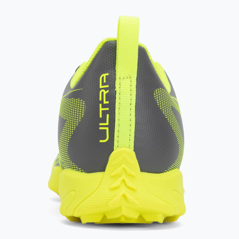 PUMA Ultra 5 Play TT Jr gyermek futballcipő matt öregített ezüst/sárga riasztás/puma öregített ezüst 6