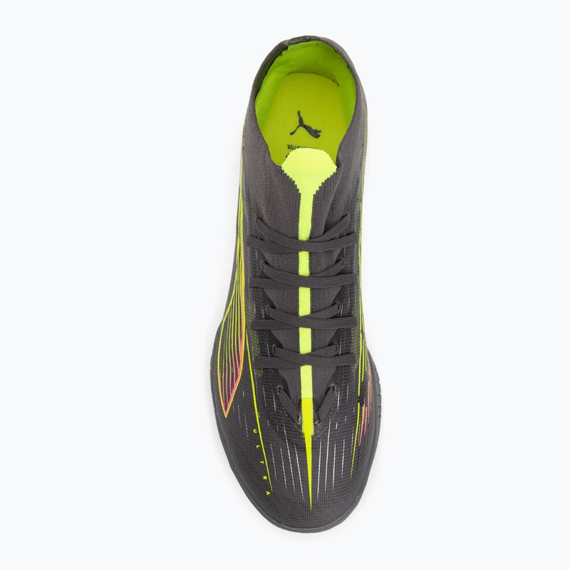 PUMA Ultra 5 Match+ TT matt öregedő ezüst/sárga riasztás/puma öregedő ezüst futballcipő 5