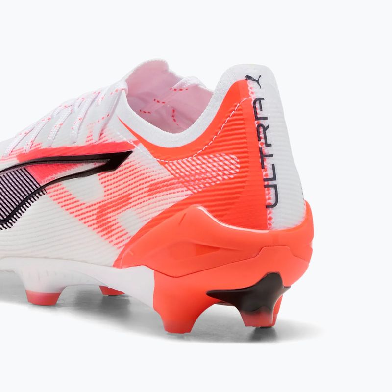 Férfi PUMA Ultra 5 Ultimate FG futballcipő puma fehér/puma fekete/izzó piros 8