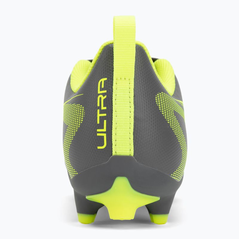 PUMA Ultra 5 Play FG/AG Jr matt öregedő ezüst/sárga riasztás/puma öregedő ezüst gyermek focicipő 6