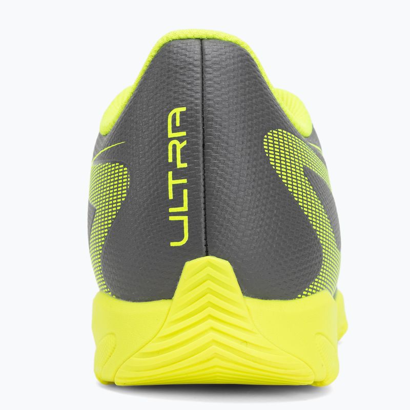 PUMA férfi futballcipő Ultra 5 Play IT matt öregedett ezüst/sárga riasztás/puma öregedett ezüst 6