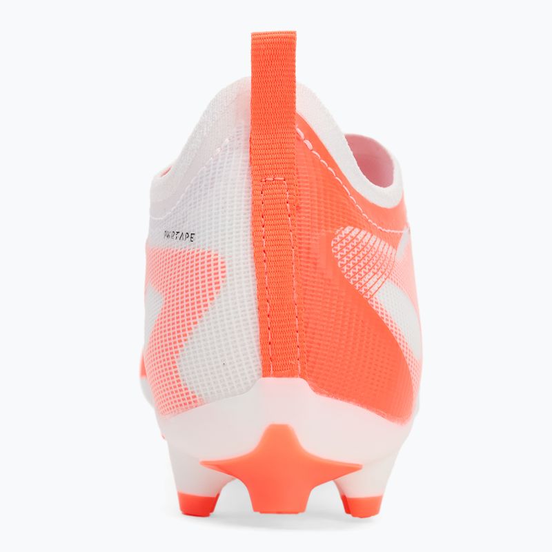 PUMA Ultra 5 Pro FG/AG Jr gyermek futballcipő puma fehér/puma fekete/izzó piros 6
