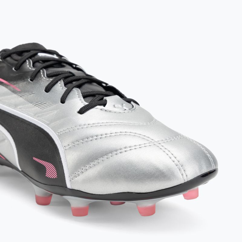 PUMA King Pro FG/AG férfi futballcipő puma ezüst/puma fekete/napsütötte/napsütötte/puma fehér 7