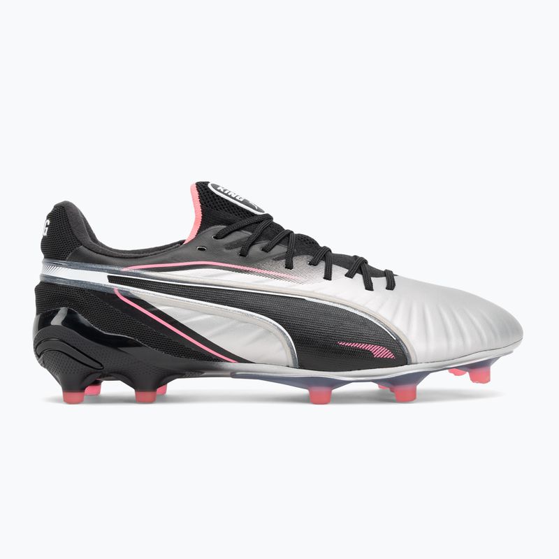 PUMA King Ultimate FG/AG férfi futballcipő puma ezüst/puma fekete/napsütötte/napsütötte/puma fehér 2