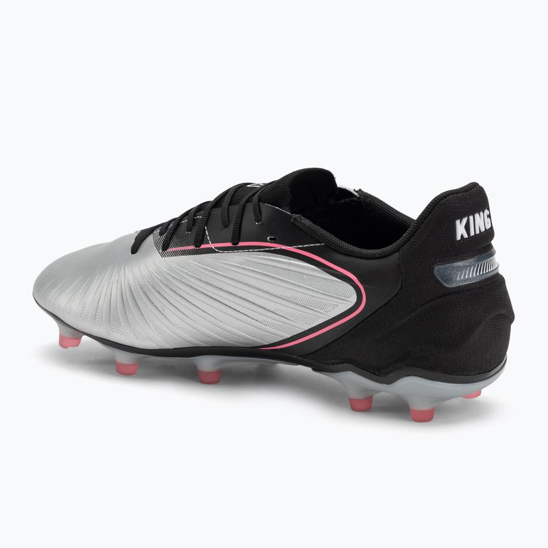 PUMA King Match FG/AG férfi futballcipő puma ezüst/puma fekete/napsütötte/napsütötte/puma fehér 3