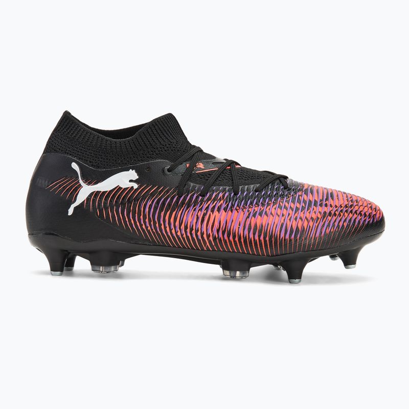 PUMA Future 8 Match MxSG férfi futballcipő puma fekete/ puma fehér/ izzó piros 2