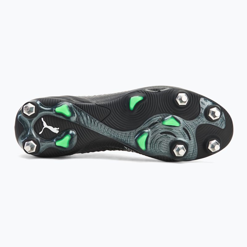 PUMA Future 8 Ultimate MxSG férfi futballcipő puma fekete/hűvös világosszürke/fluo zöld 4