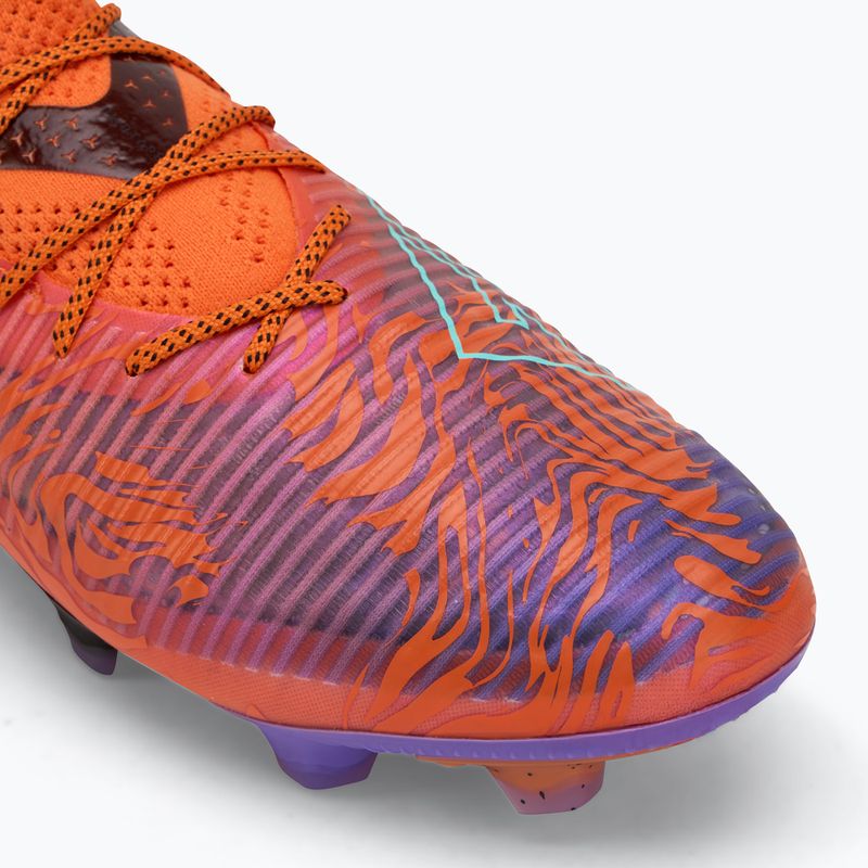Férfi futballcipő PUMA Future 8 Ultimate Creativity FG narancssárga mák/sötét ametiszt/elektromos borsmenta/fekete 7