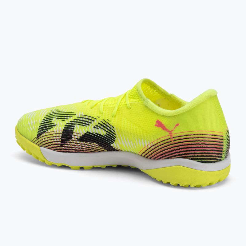 Férfi futballcipő PUMA Future 8 Match Low TT sárga riasztás/ puma fekete/ sun struck 3