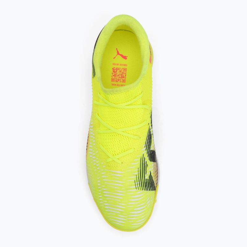 Férfi futballcipő PUMA Future 8 Match Low TT sárga riasztás/ puma fekete/ sun struck 5