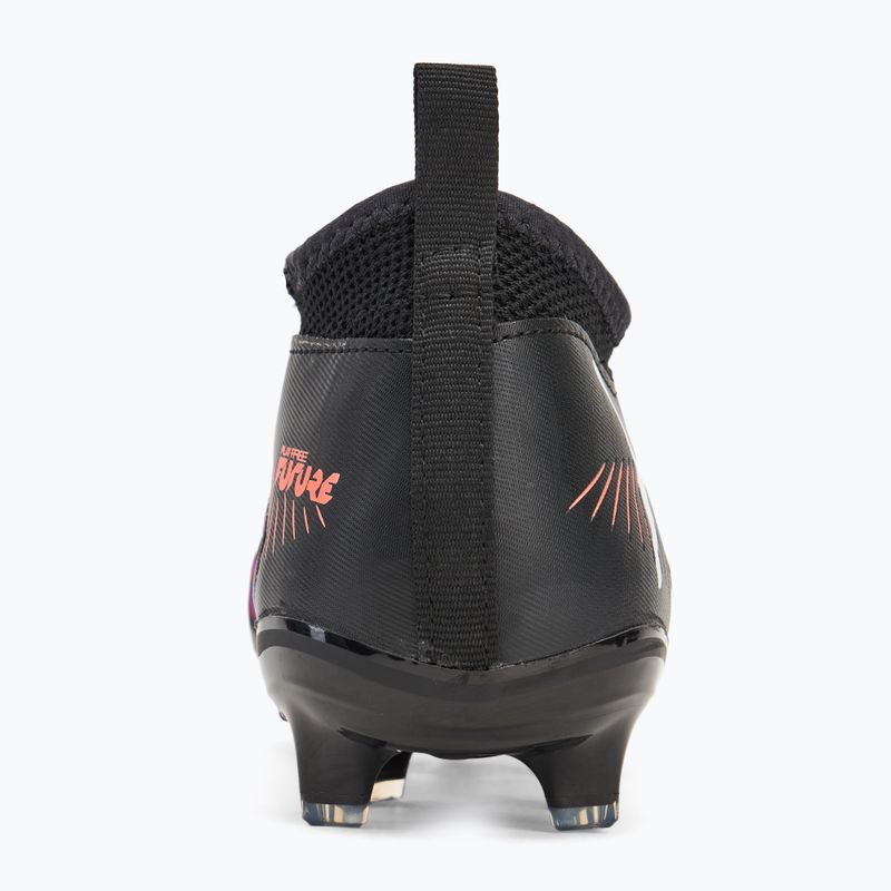 PUMA Future 8 Match FG/AG Jr gyermek futballcipő puma fekete/puma fehér/izzó piros 6
