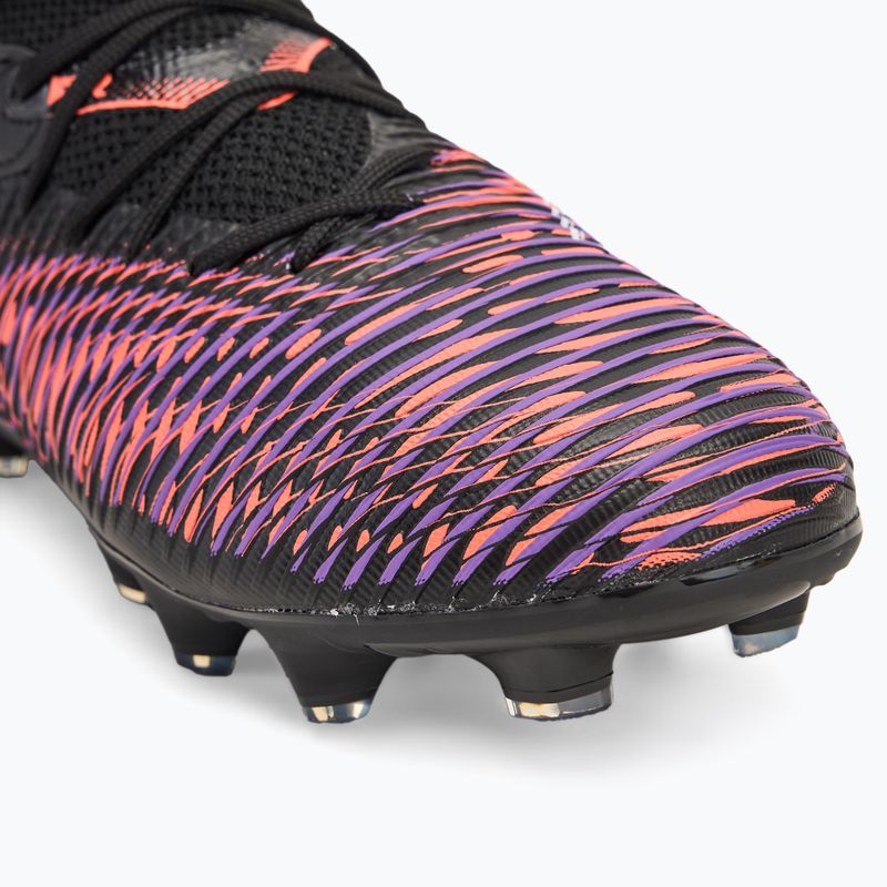 PUMA Future 8 Match FG/AG Jr gyermek futballcipő puma fekete/puma fehér/izzó piros 7