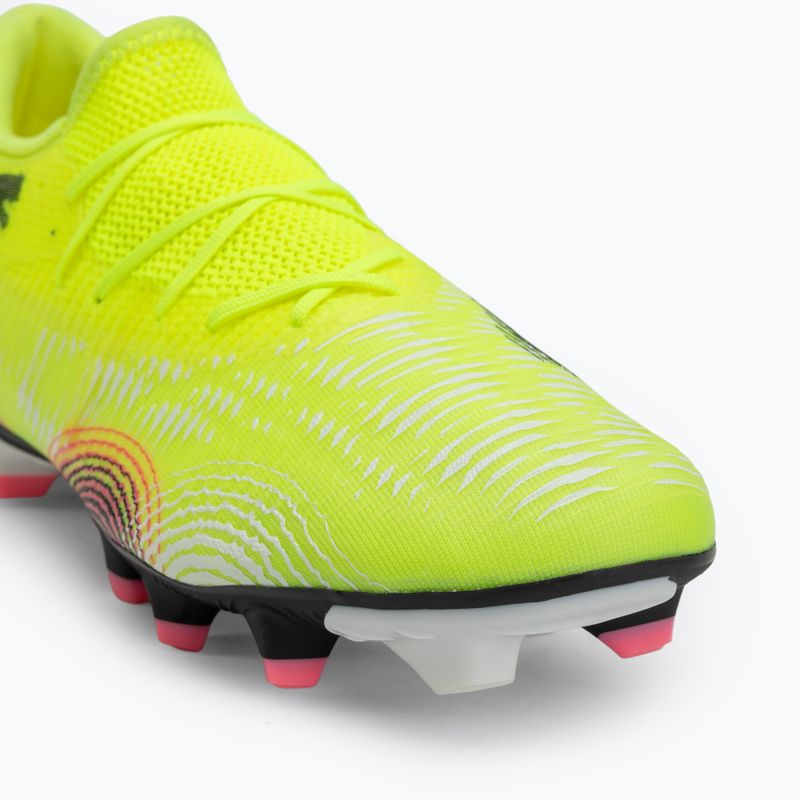 Férfi futballcipő PUMA Future 8 Match Low FG/AG sárga riasztás/ puma fekete/ sun struck 7
