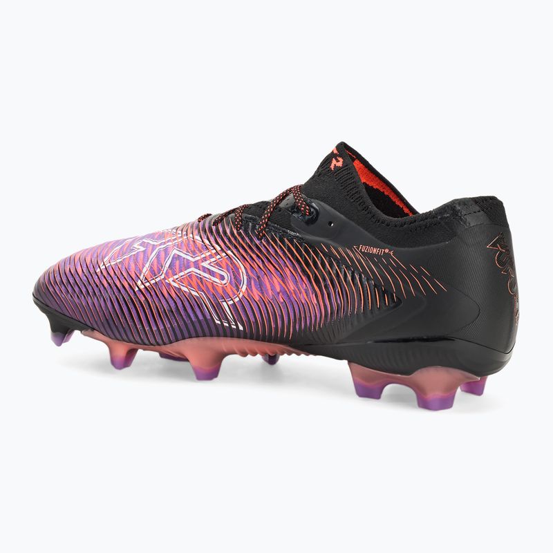 Férfi futballcipő PUMA Future 8 Ultimate Low FG puma fekete/puma fehér/izzó piros 3