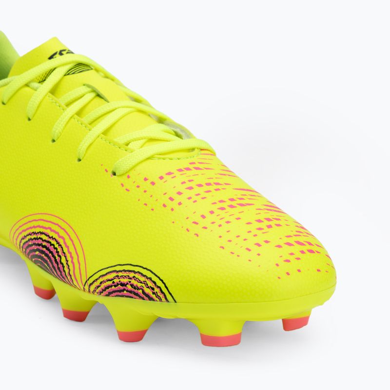 Gyermek futballcipő PUMA Future 8 Play FG/AG Jr sárga riasztás/puma fekete/napbarnított 7