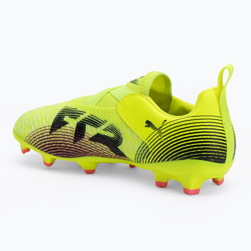 Gyermek futballcipő PUMA Future 8 Match LL FG/AG sárga riasztás/ puma fekete/ sun struck 3