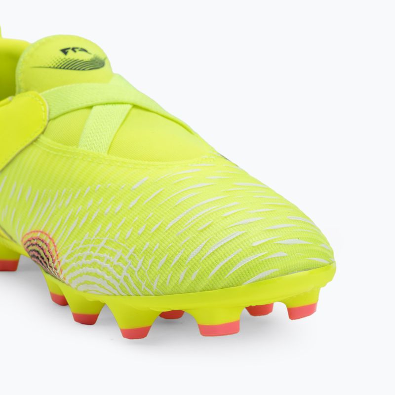 Gyermek futballcipő PUMA Future 8 Match LL FG/AG sárga riasztás/ puma fekete/ sun struck 7