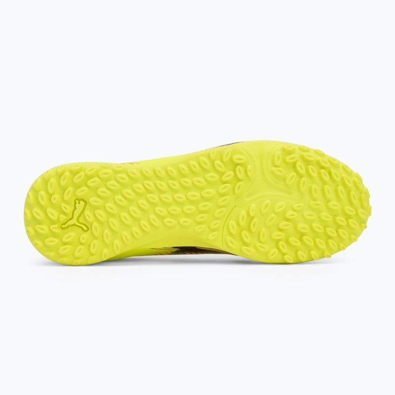Gyermek futballcipő PUMA Future 8 Play TT sárga riasztás/ puma fekete/ sun struck 4